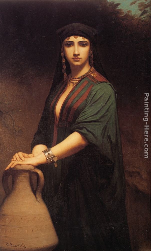 Charles Zacharie Landelle Female Fellah